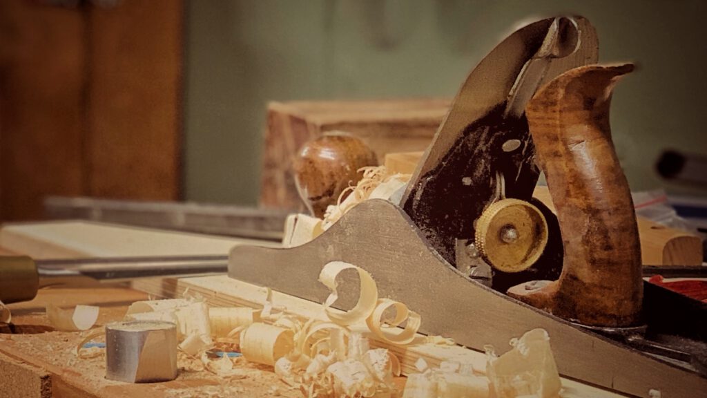 Ramia_workbench, Stanley_planer